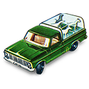 Kennel Truck Icon 128x128 png